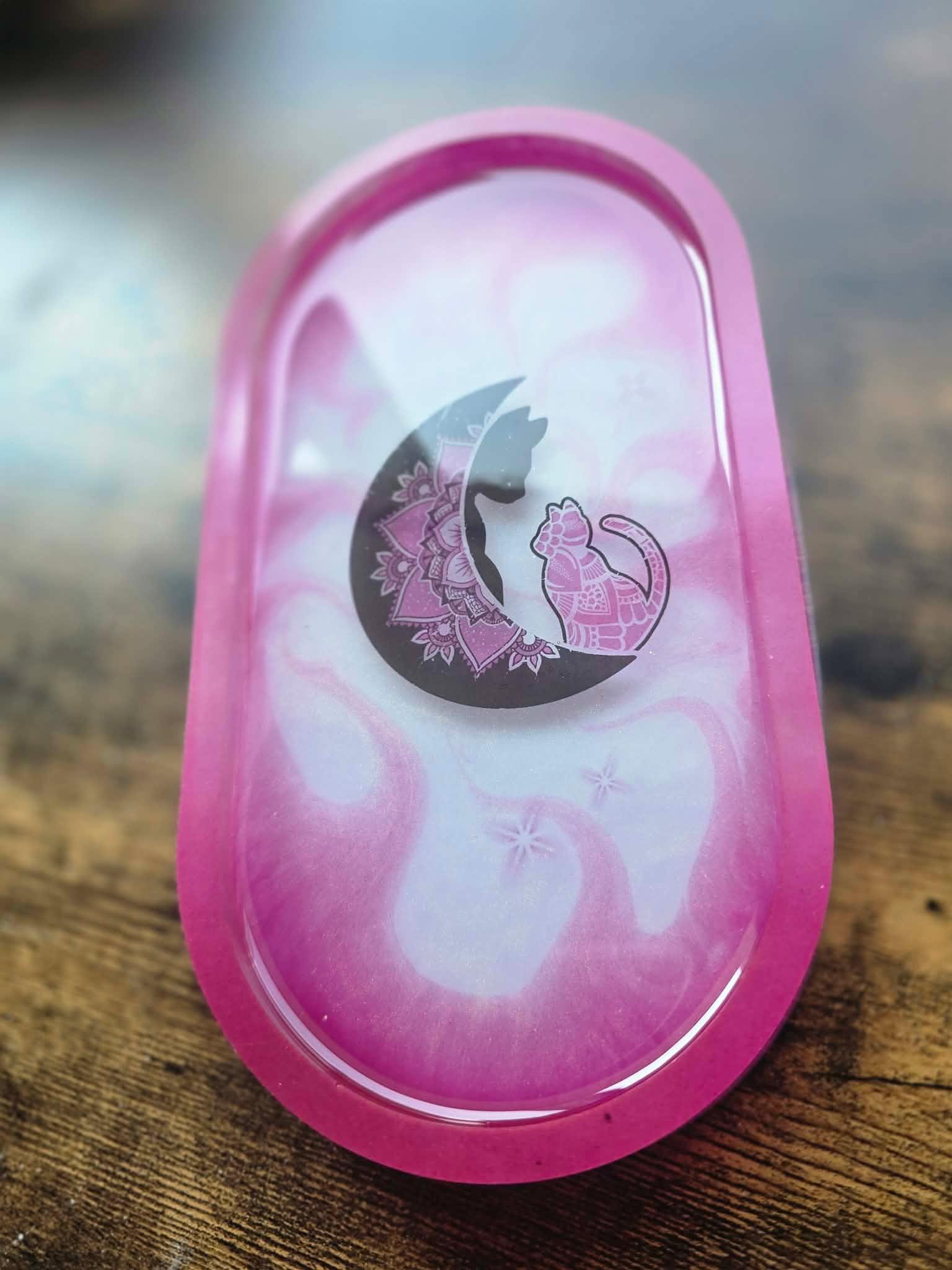 Moonlit Purr Trinket Tray
