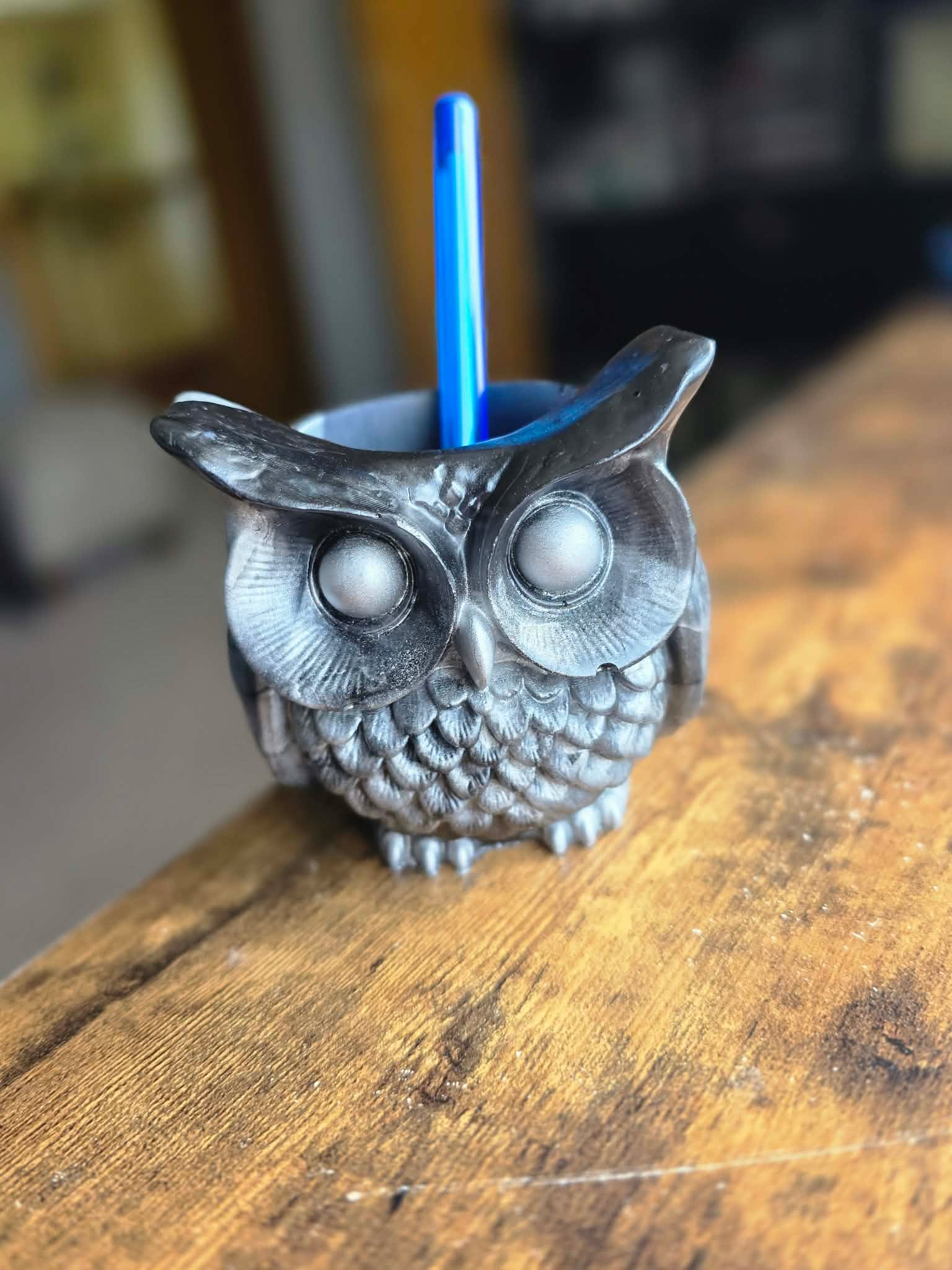 Moonshadow ~ Enchanted Owl Holder