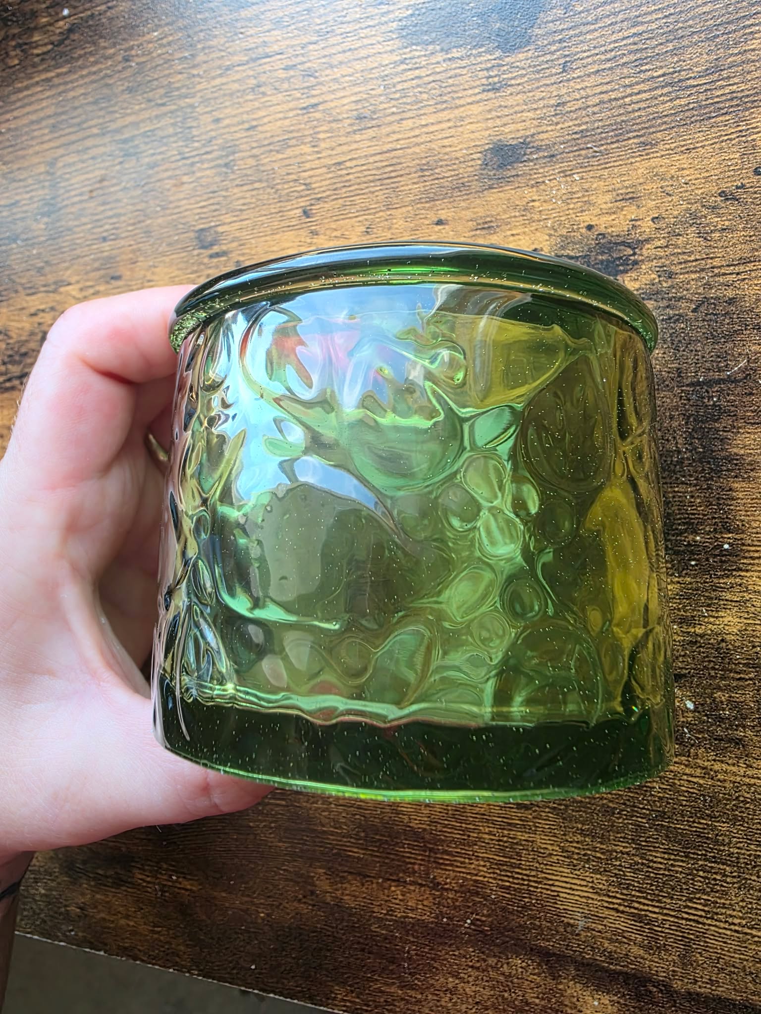 Emerald Apothecary Jar