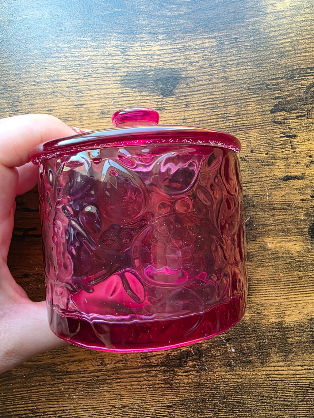 Raspberry Elixir Apothecary Jar