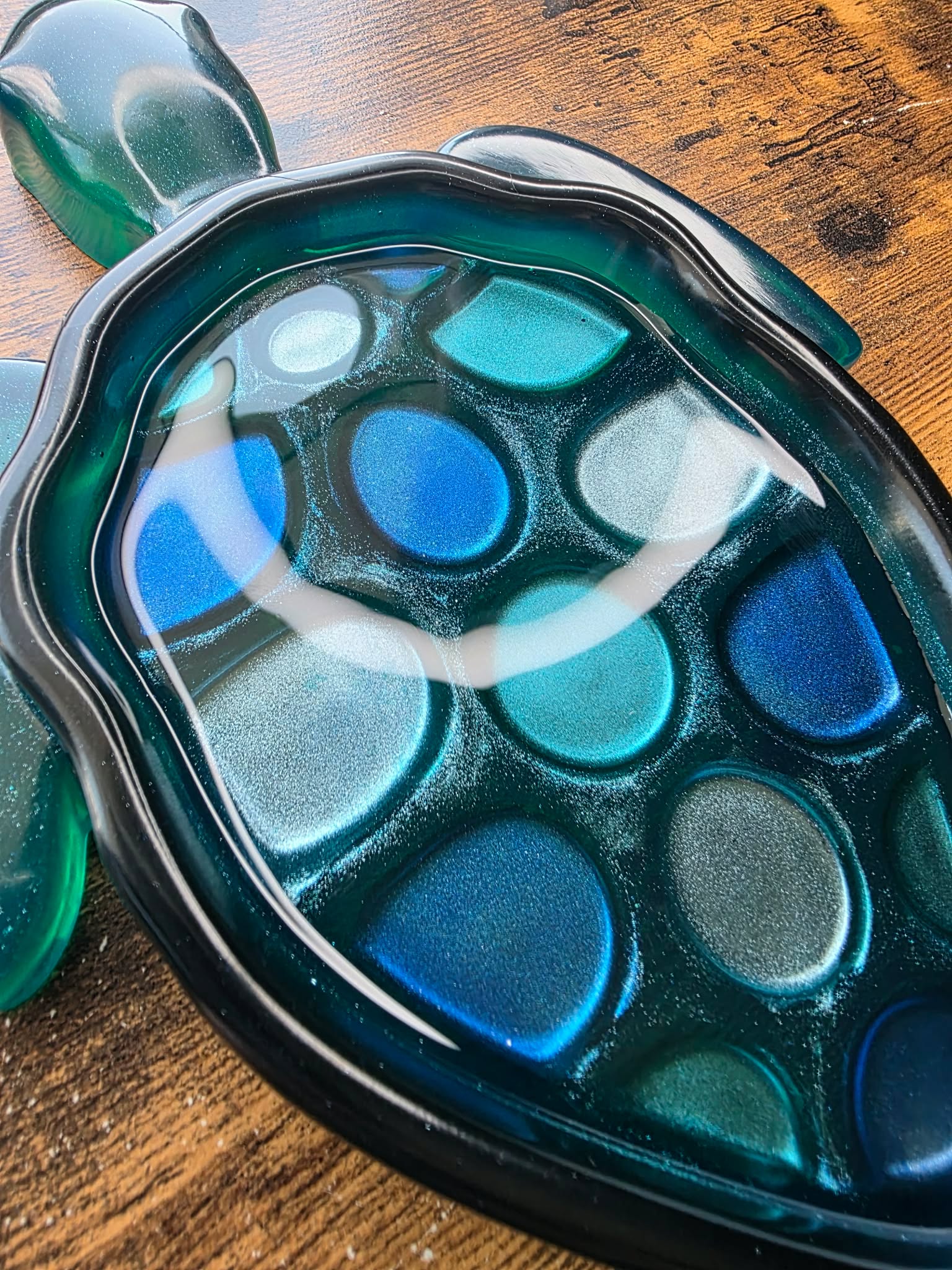 Emerald Tide Turtle Tray