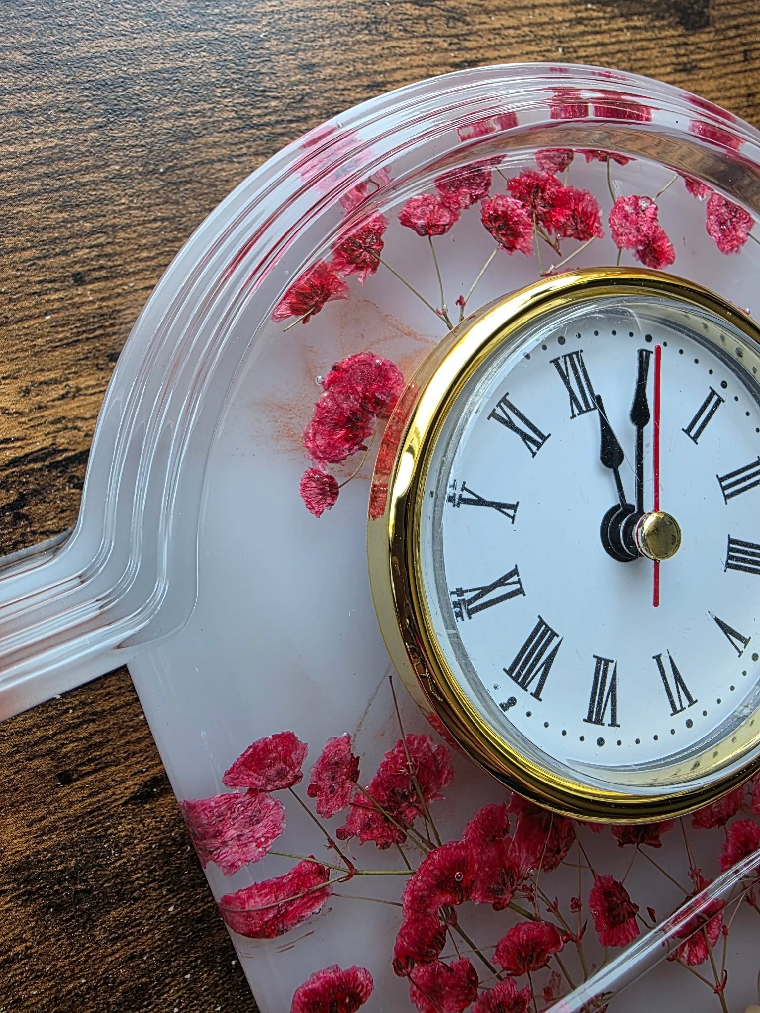 Blushing Bloom Time Keeper