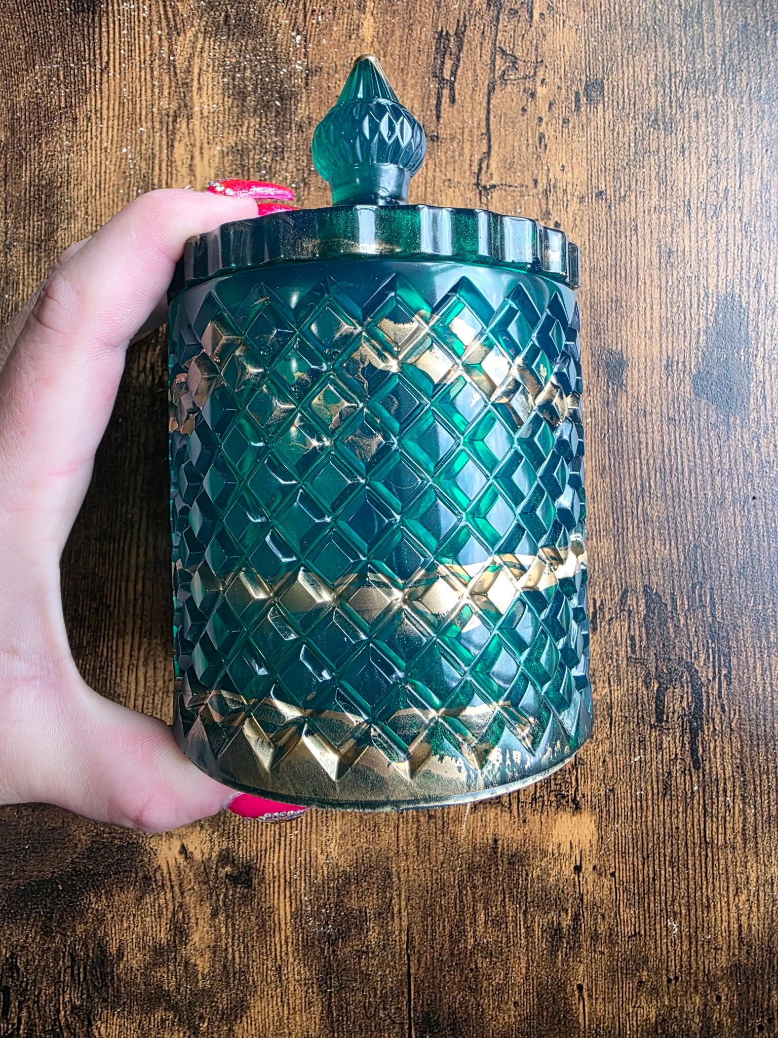 Emerald Enchantment ~ Crystal Keeper Jar