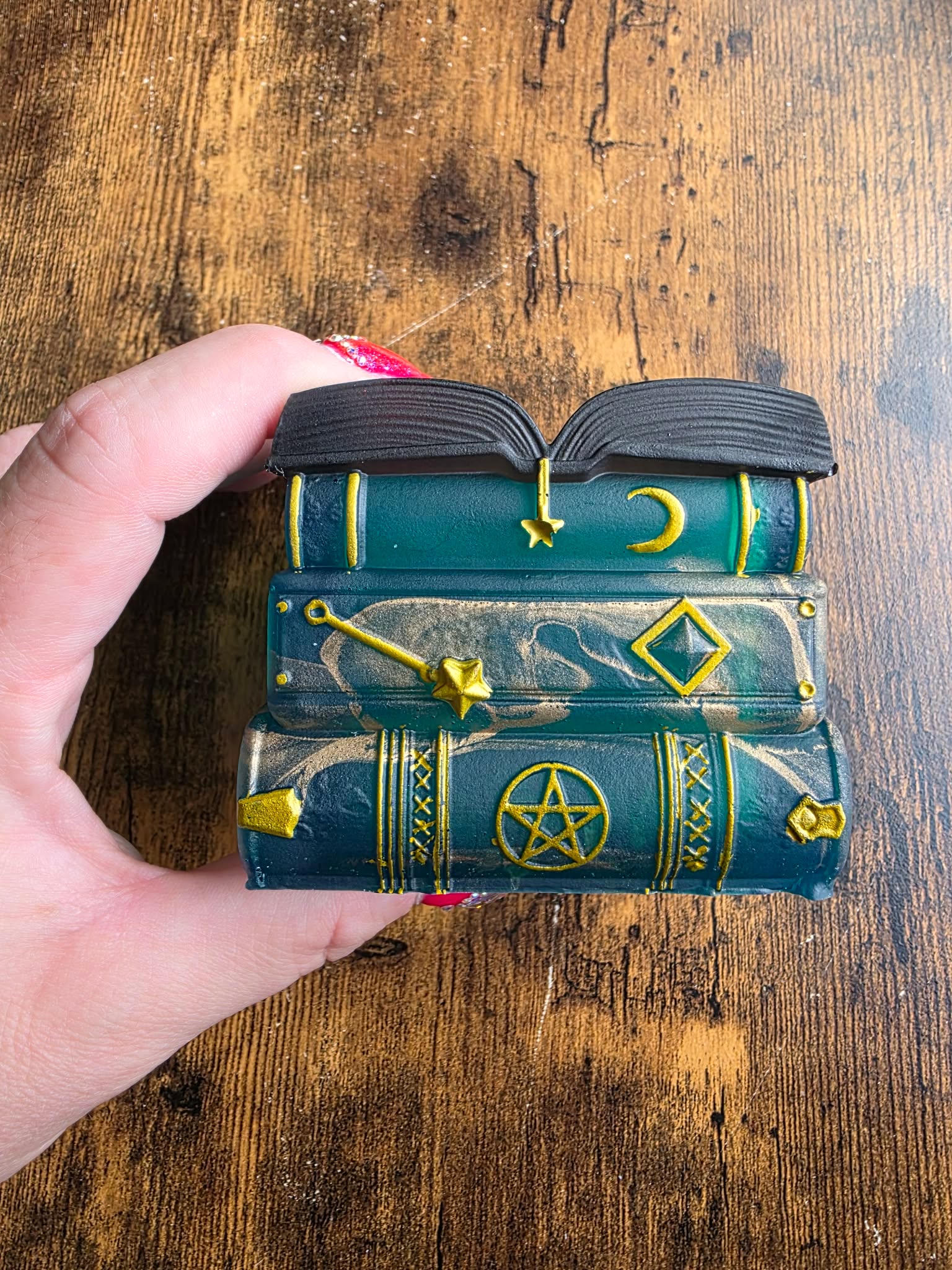 Emerald Grimoire Book Holder