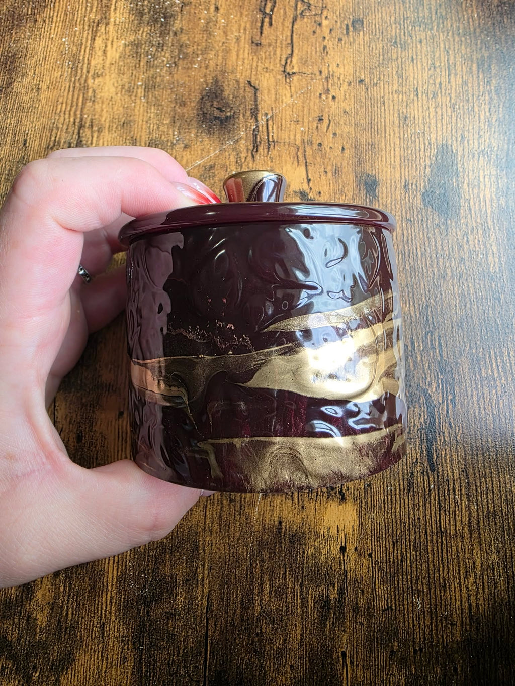 Velvet Night Apothecary Jar