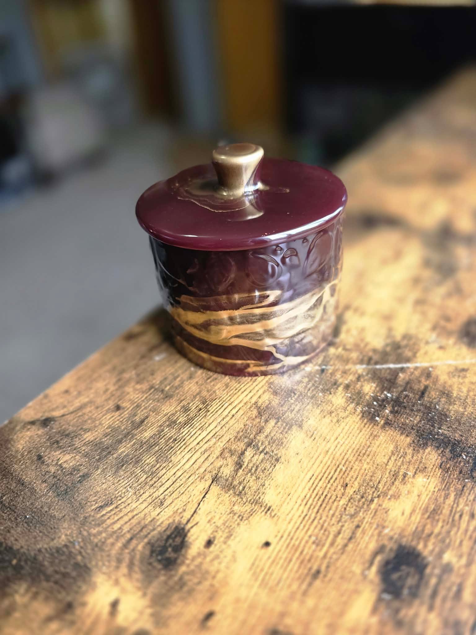 Velvet Night Apothecary Jar