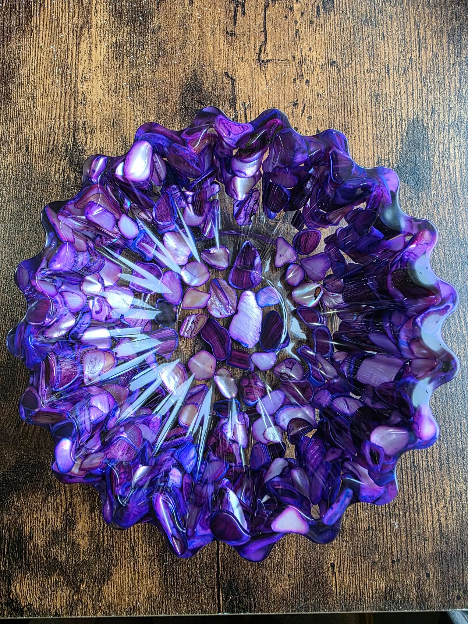 Amethyst Mosaic ~ Charm Bowl
