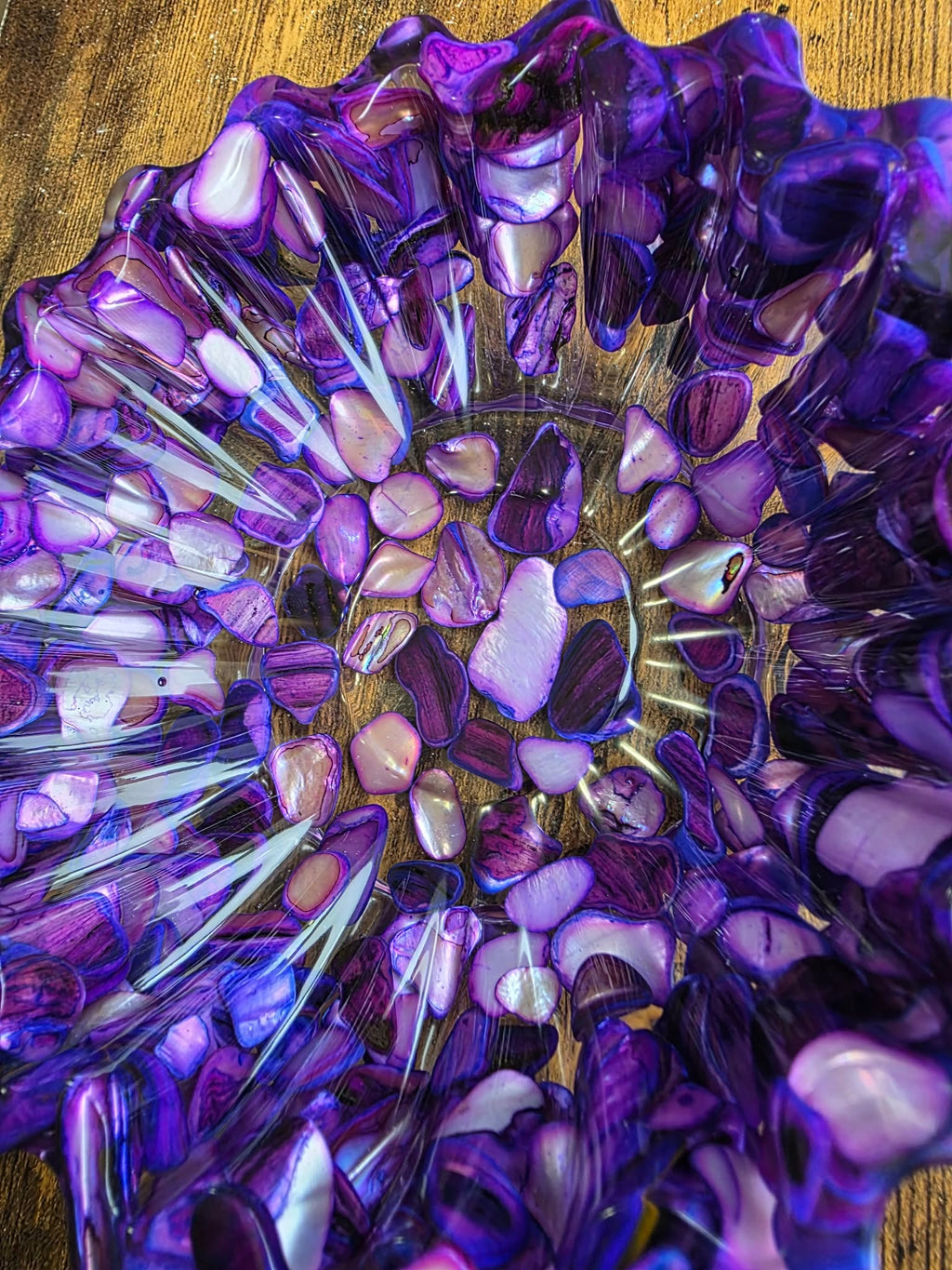 Amethyst Mosaic ~ Charm Bowl