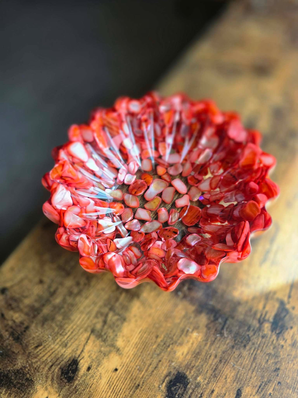 Crimson Ember Charm Bowl