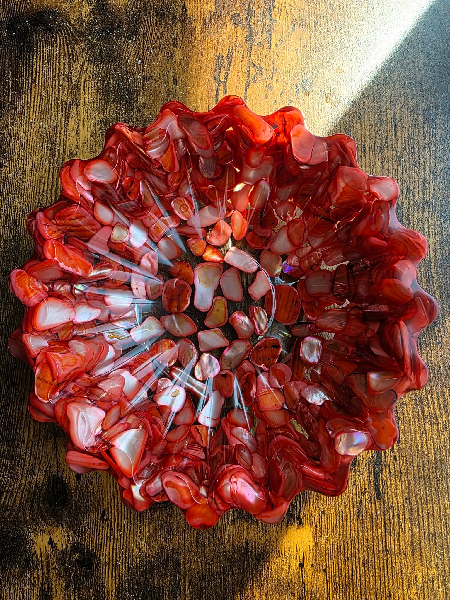 Crimson Ember Charm Bowl