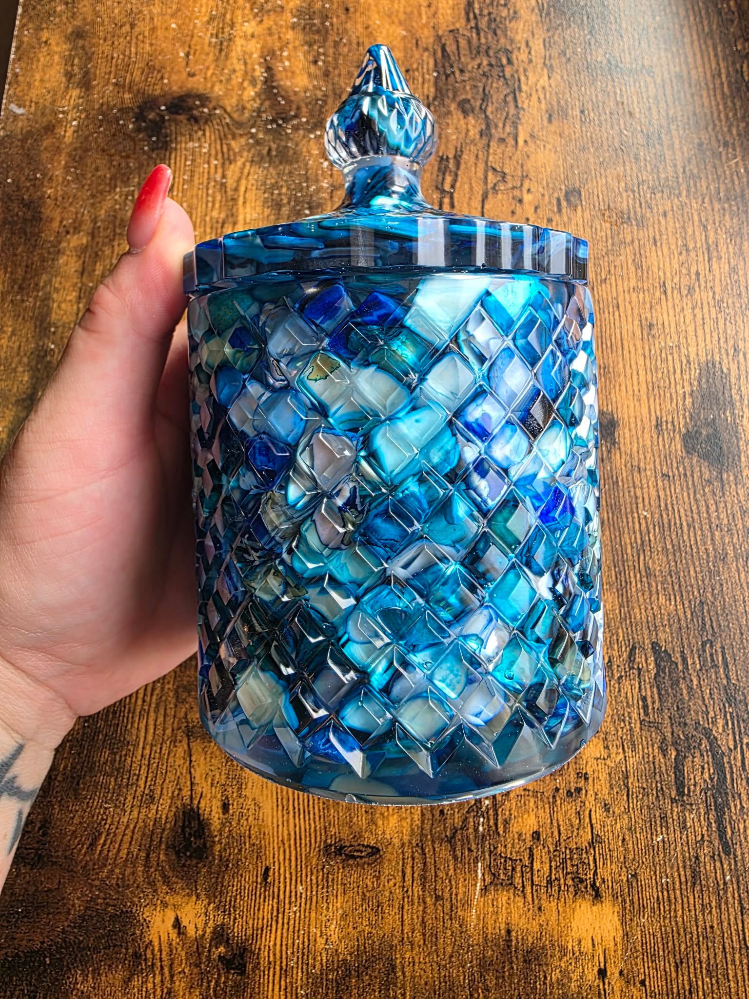 Tidepool Treasures ~ Crystal Keeper Jar