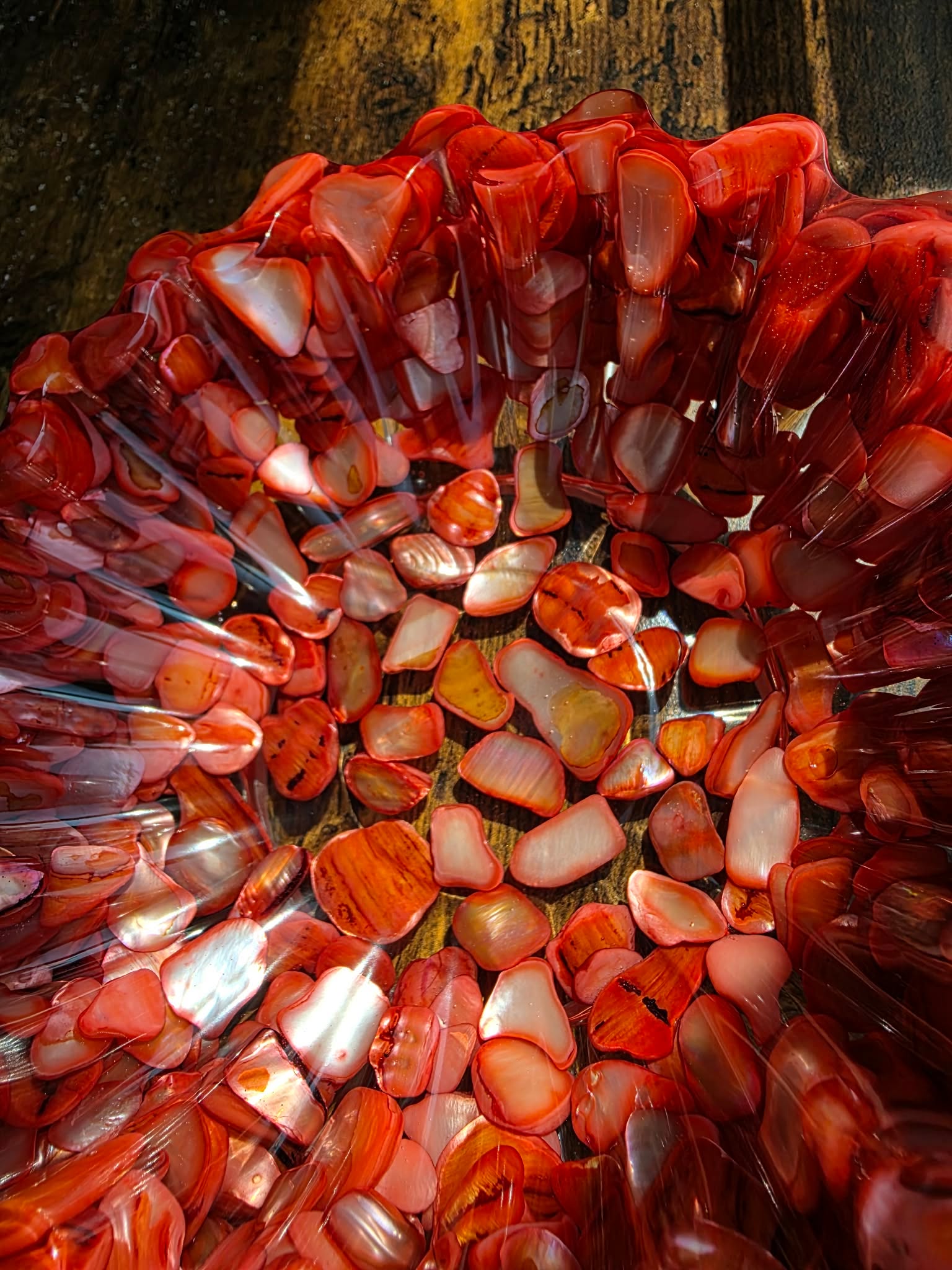 Crimson Ember Charm Bowl
