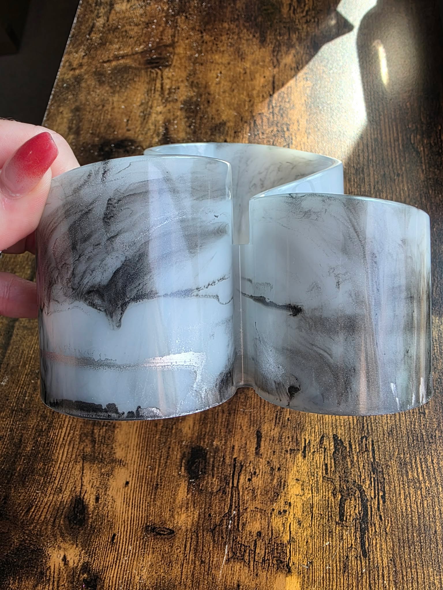 Moonstone ~ Triple Holder