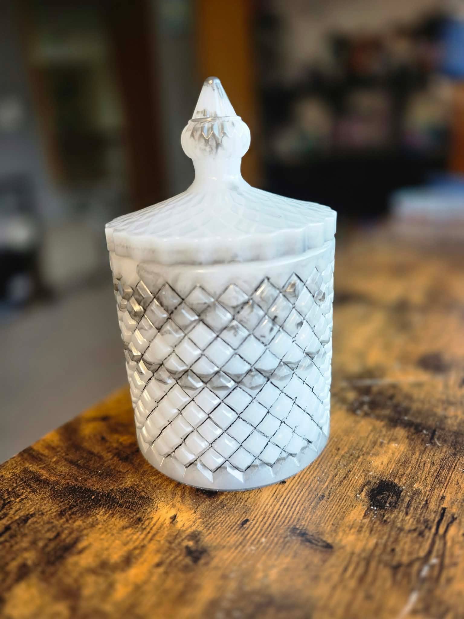 Moonstone Reliquary ~ Crystal Keeper Jar