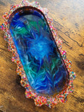 Sapphire Tide ~ Trinket Tray