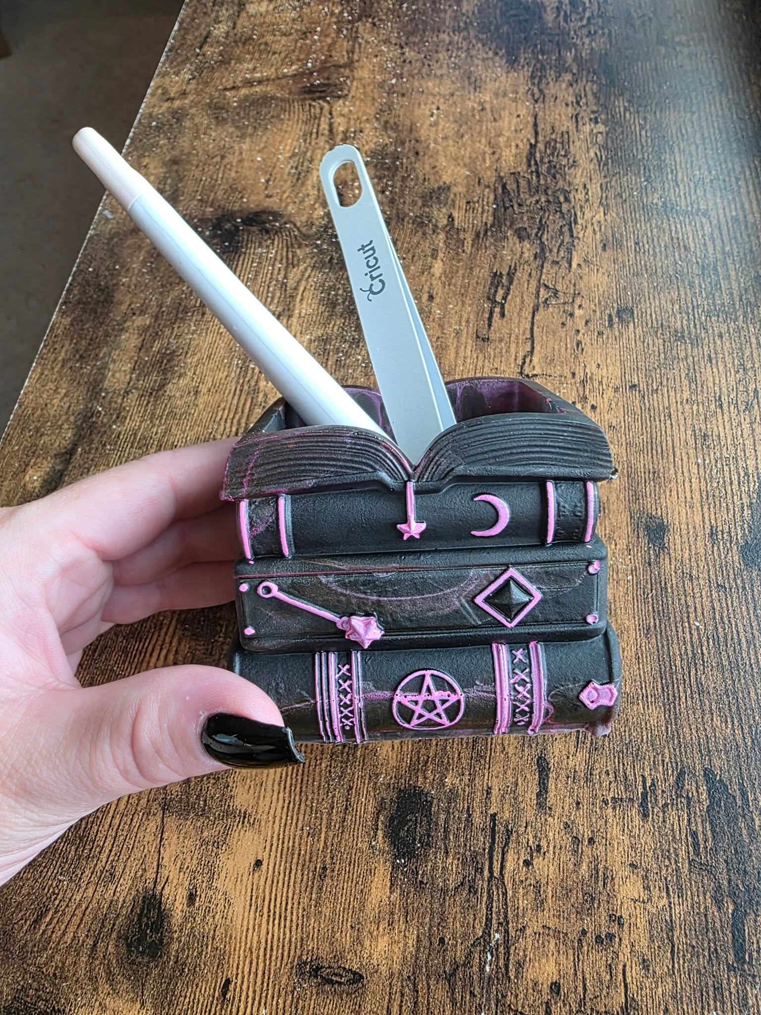 Moonlit Spellbook Holder