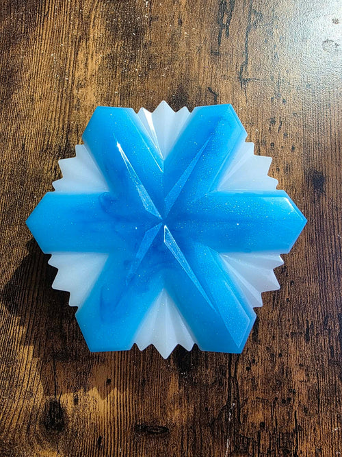 Arctic Glow ~ Snowflake Box