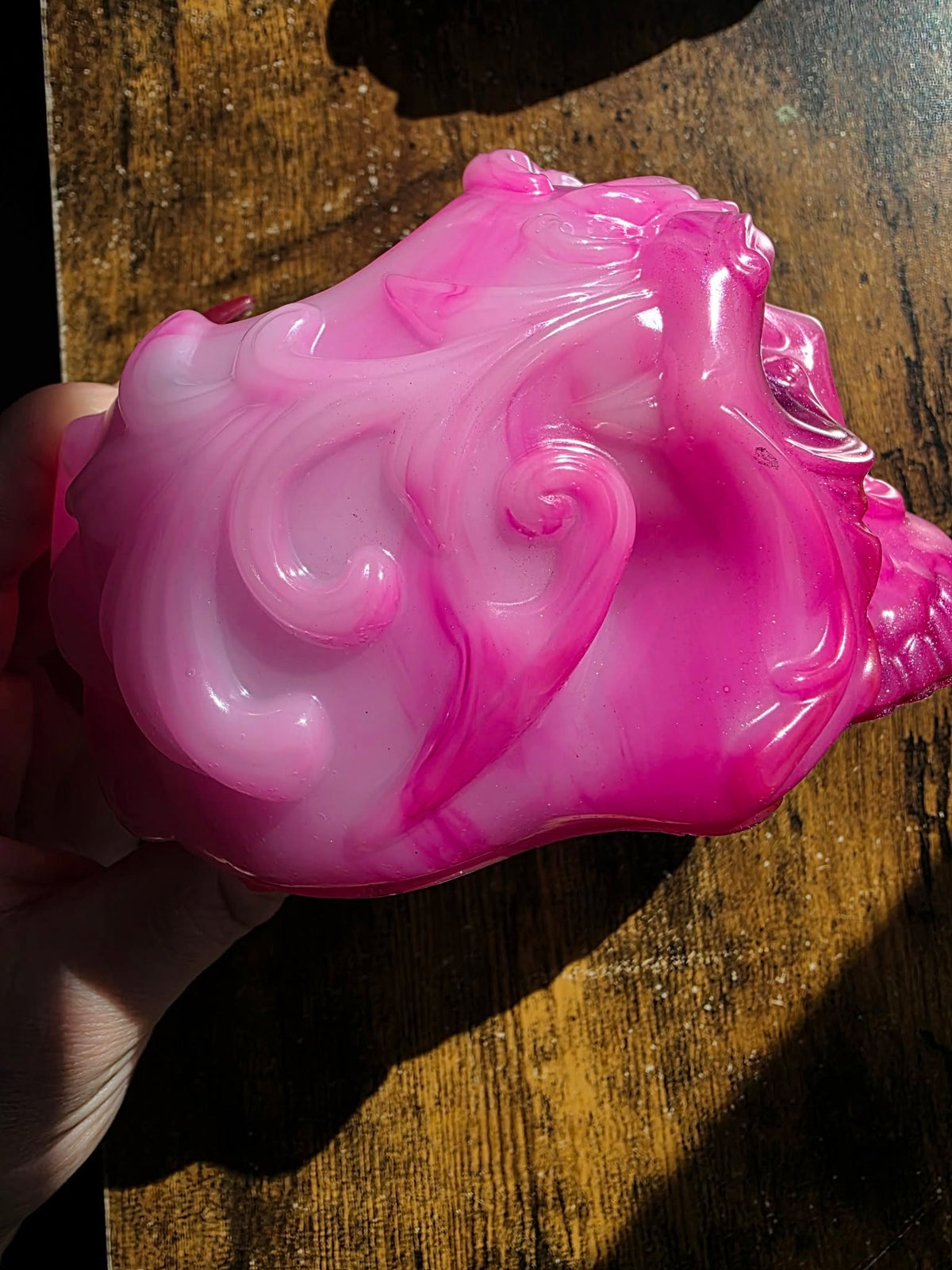 Plum Nocturne ~ Skull Holder