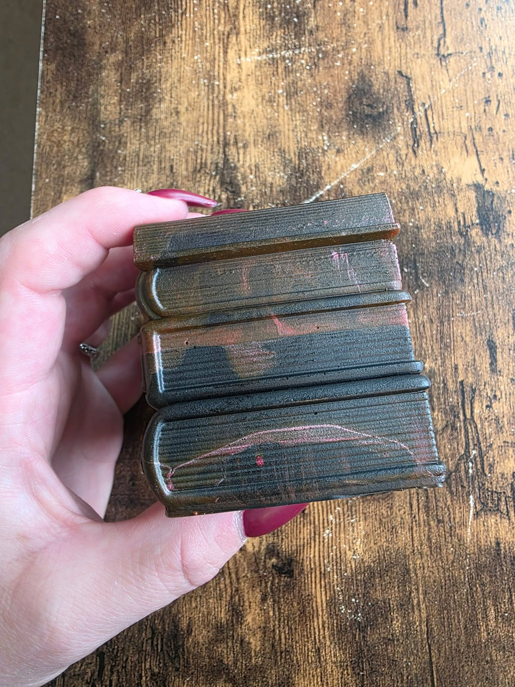 Crimson Spellbook ~ Enchanted Holder