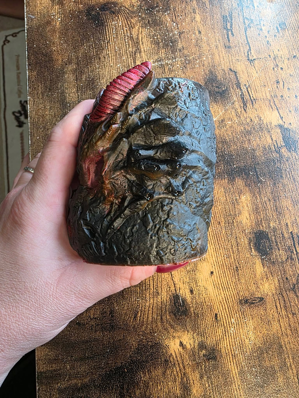 Crimson Wyrmling ~ Dragon Holder