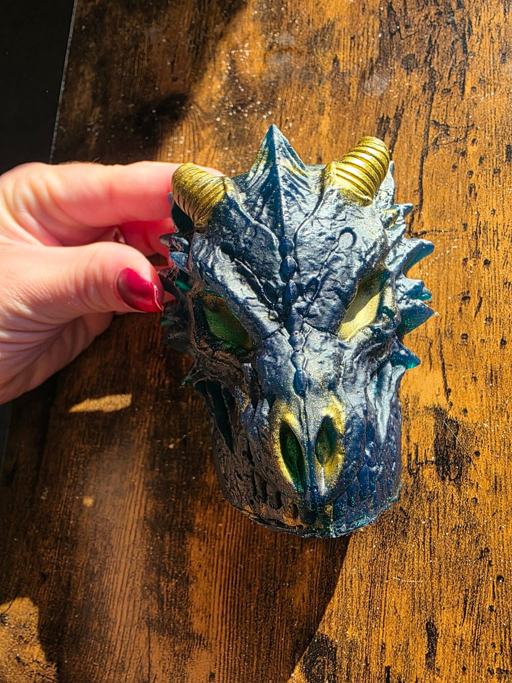 Azurewyrm Dragon ~ Enchanted Holder