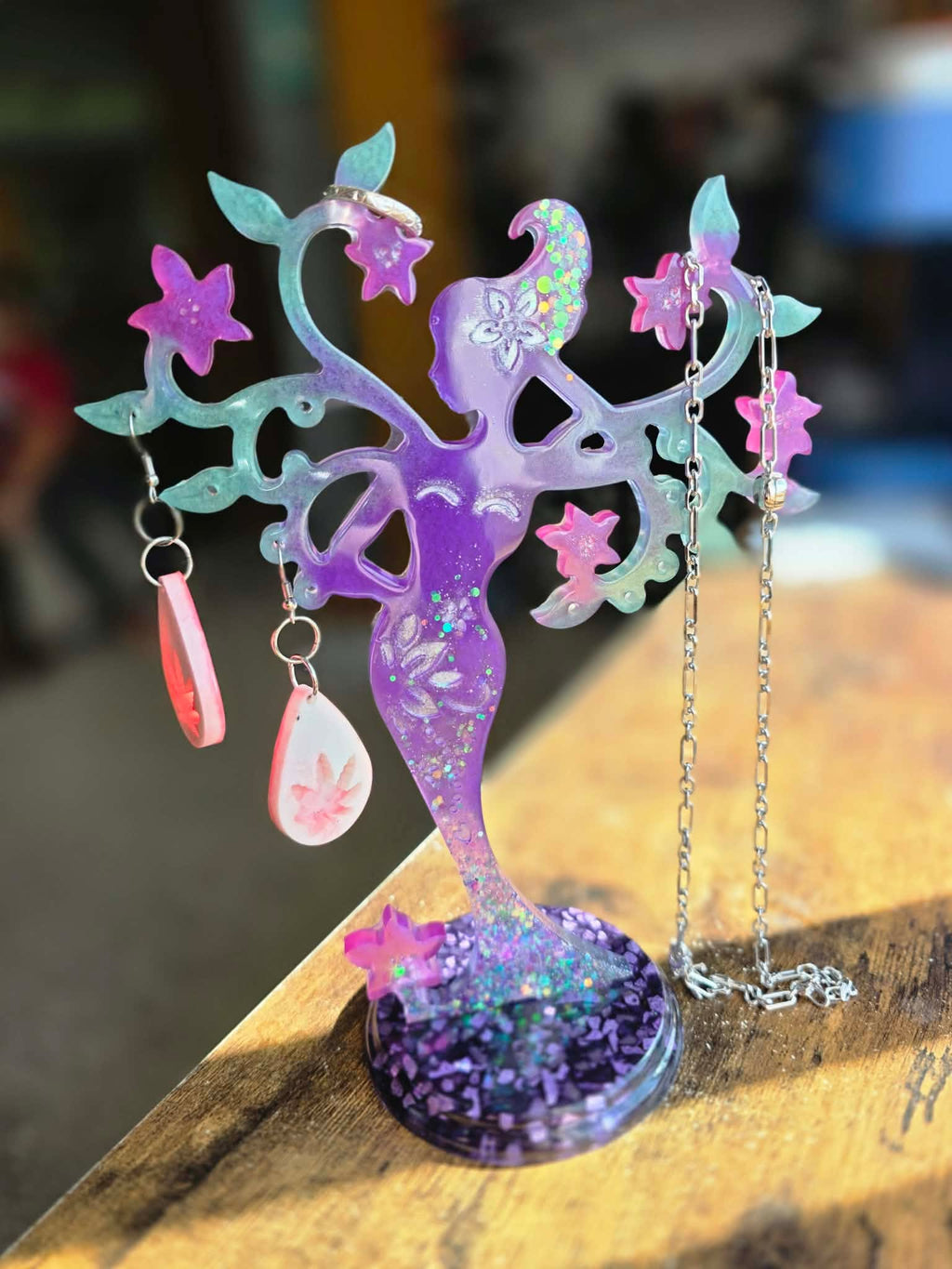 Enchanted Bloom ~ Jewelry Stand