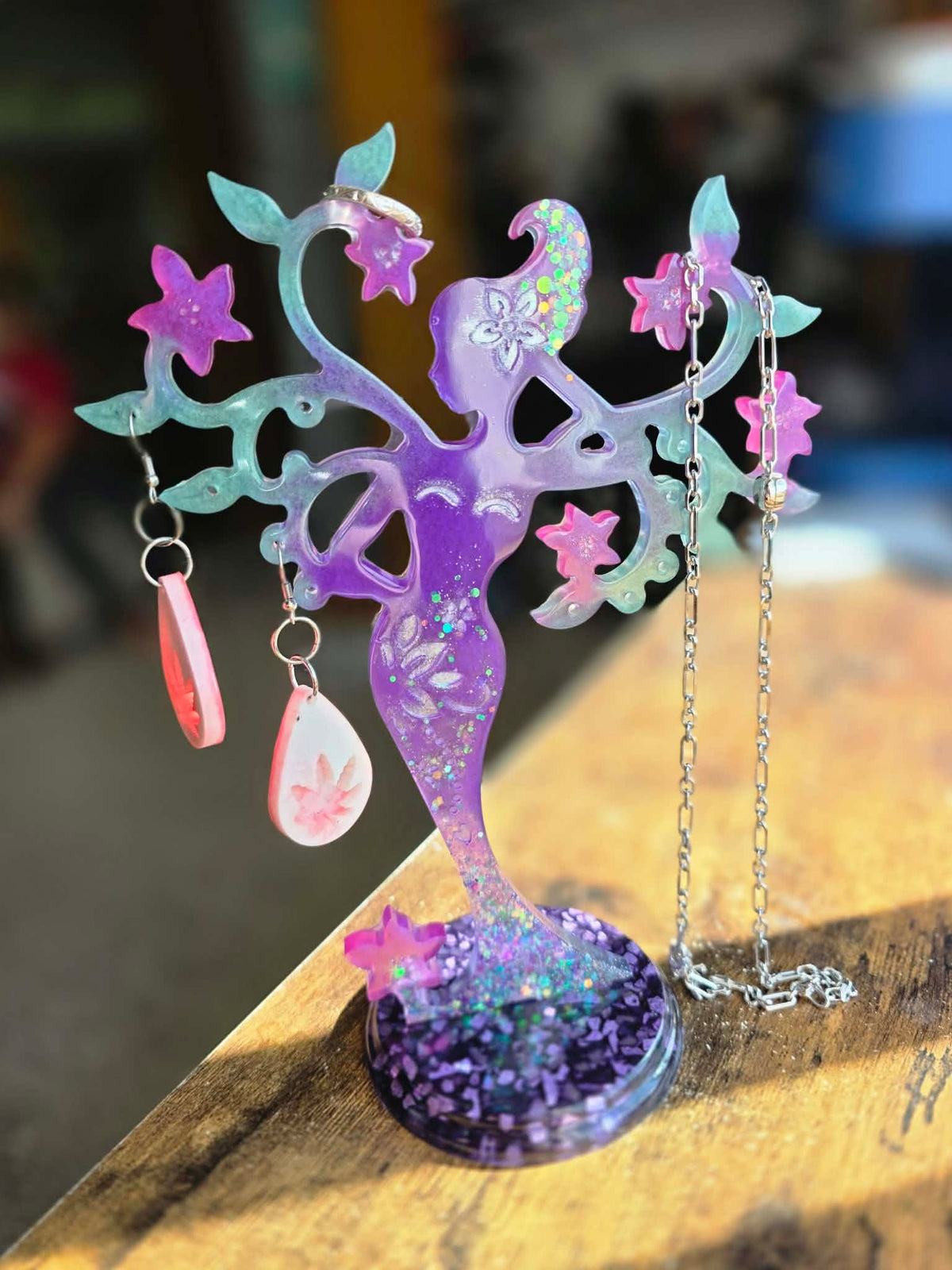 Enchanted Bloom ~ Jewelry Stand