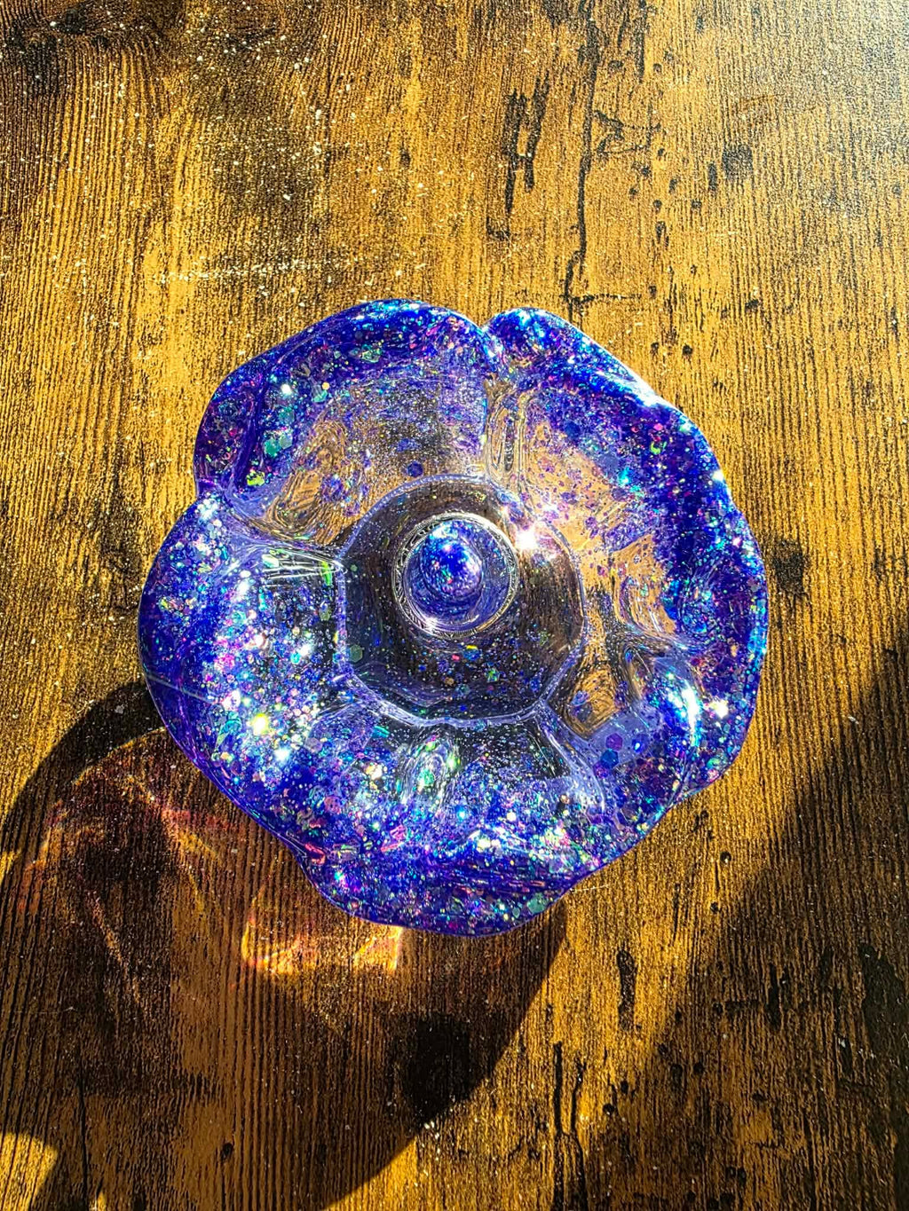Cosmic Bloom ~ Ring Dish