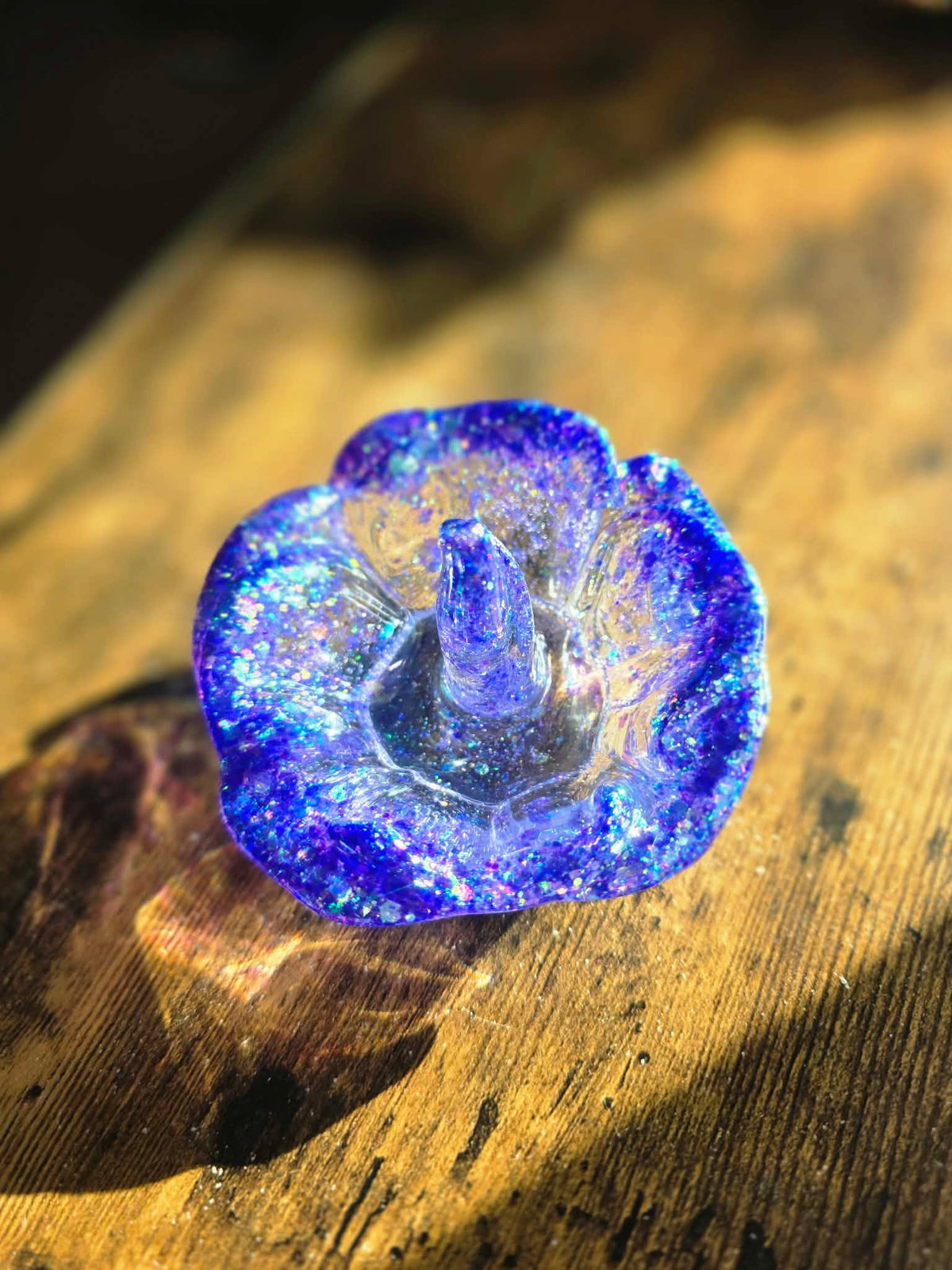 Cosmic Bloom ~ Ring Dish