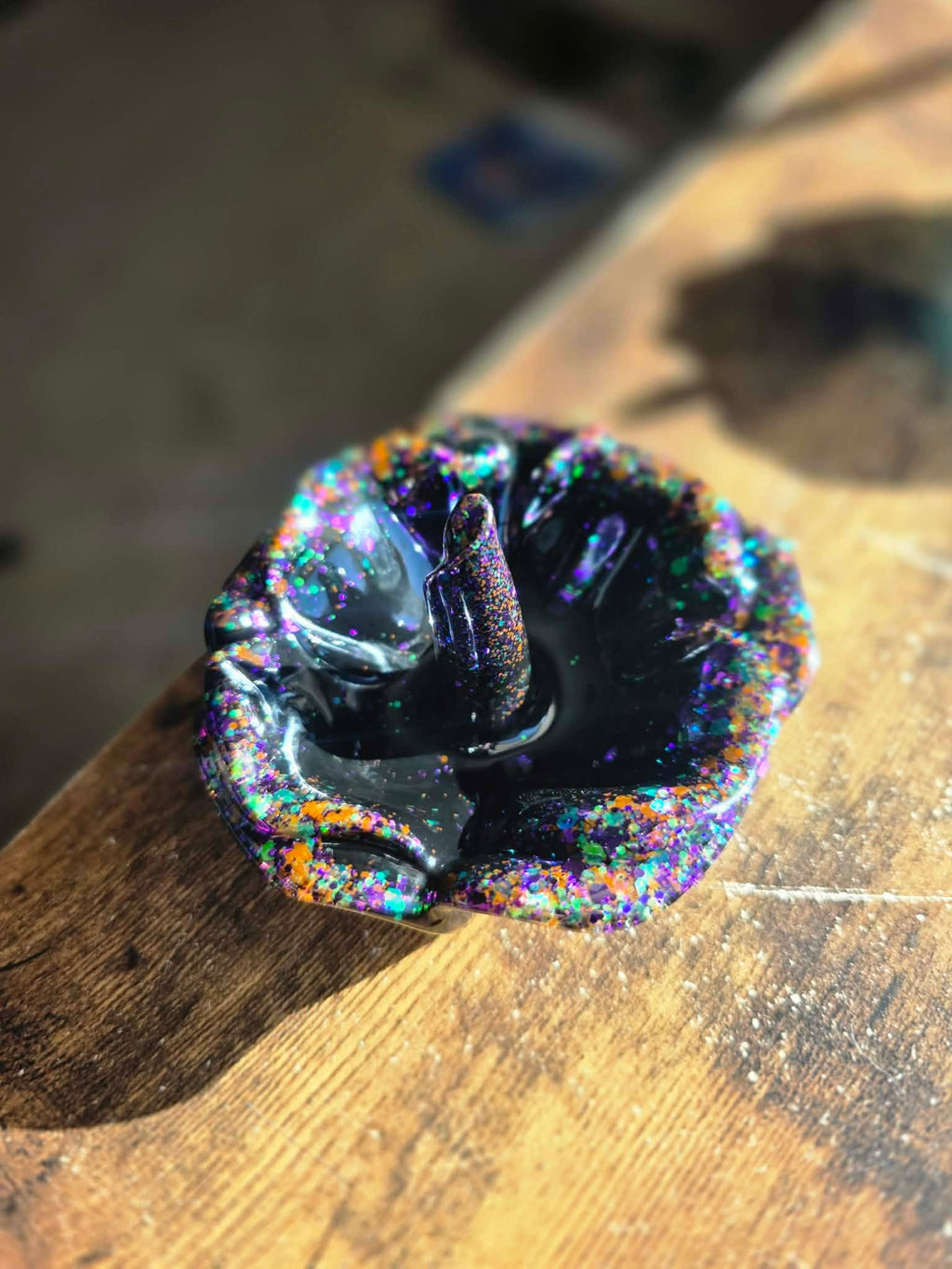 Midnight Mischief Ring Dish