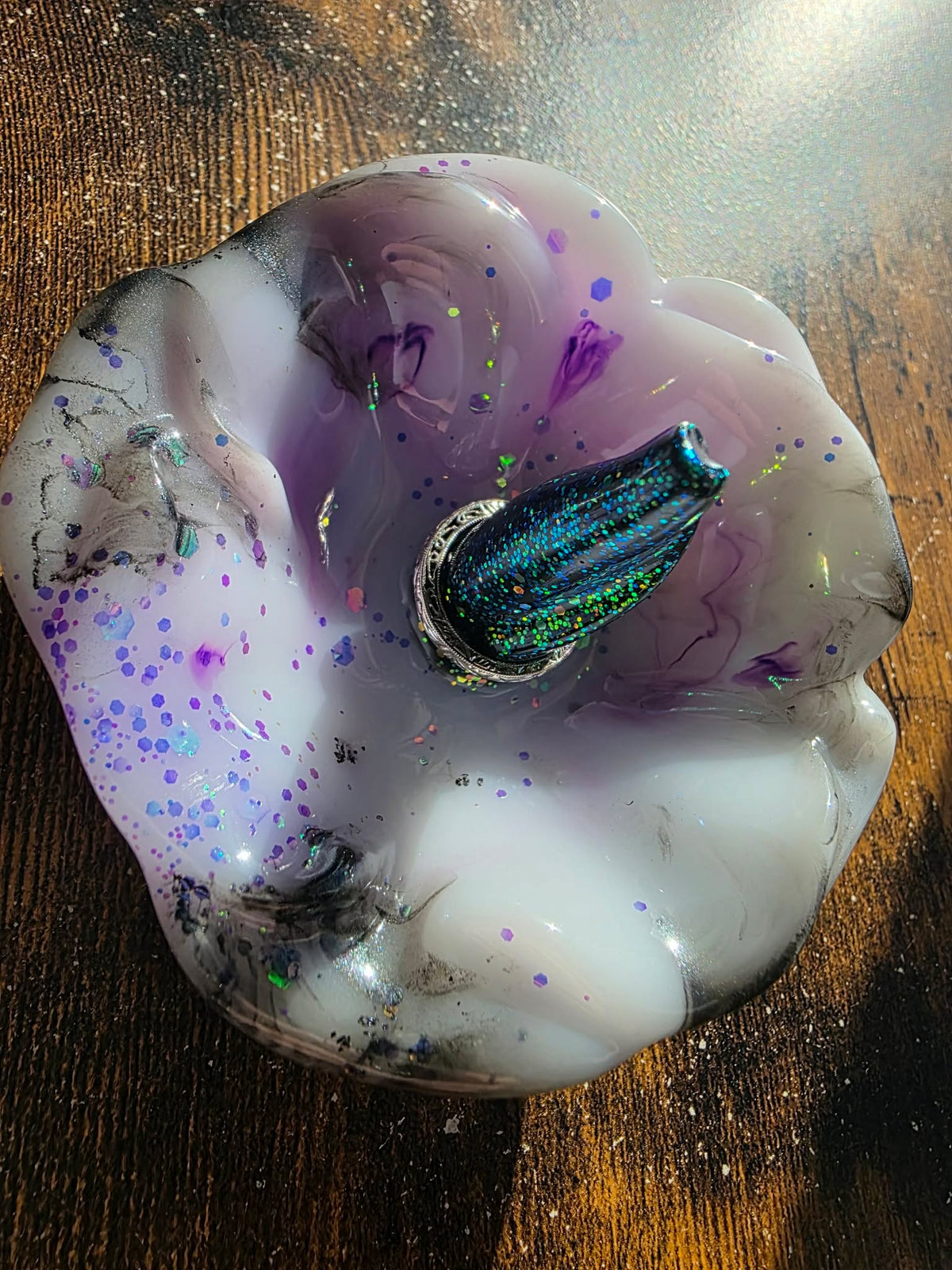 Mystic Nebula ~ Ring Dish