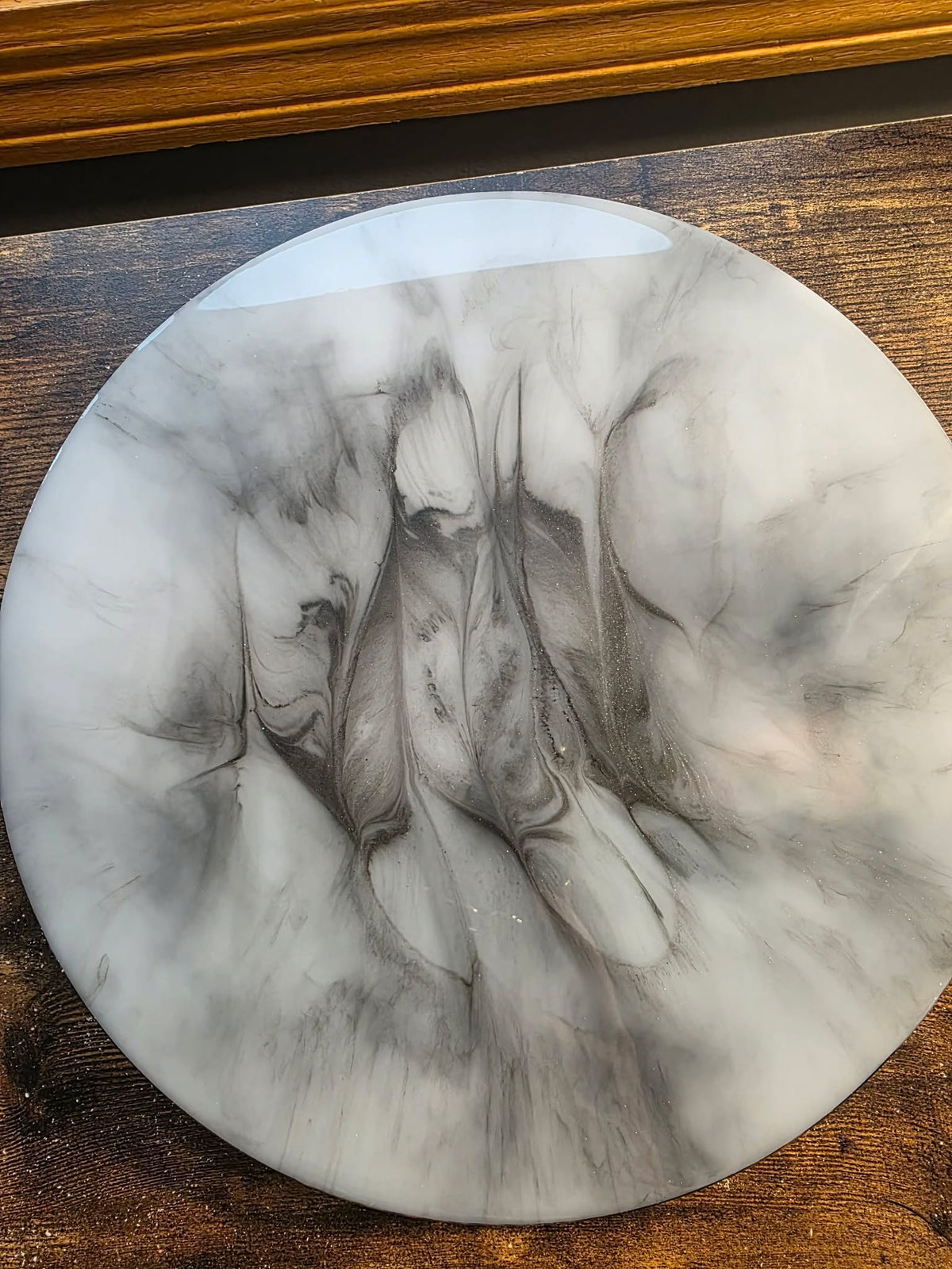 Midnight Lace – Gothic Decorative Platter
