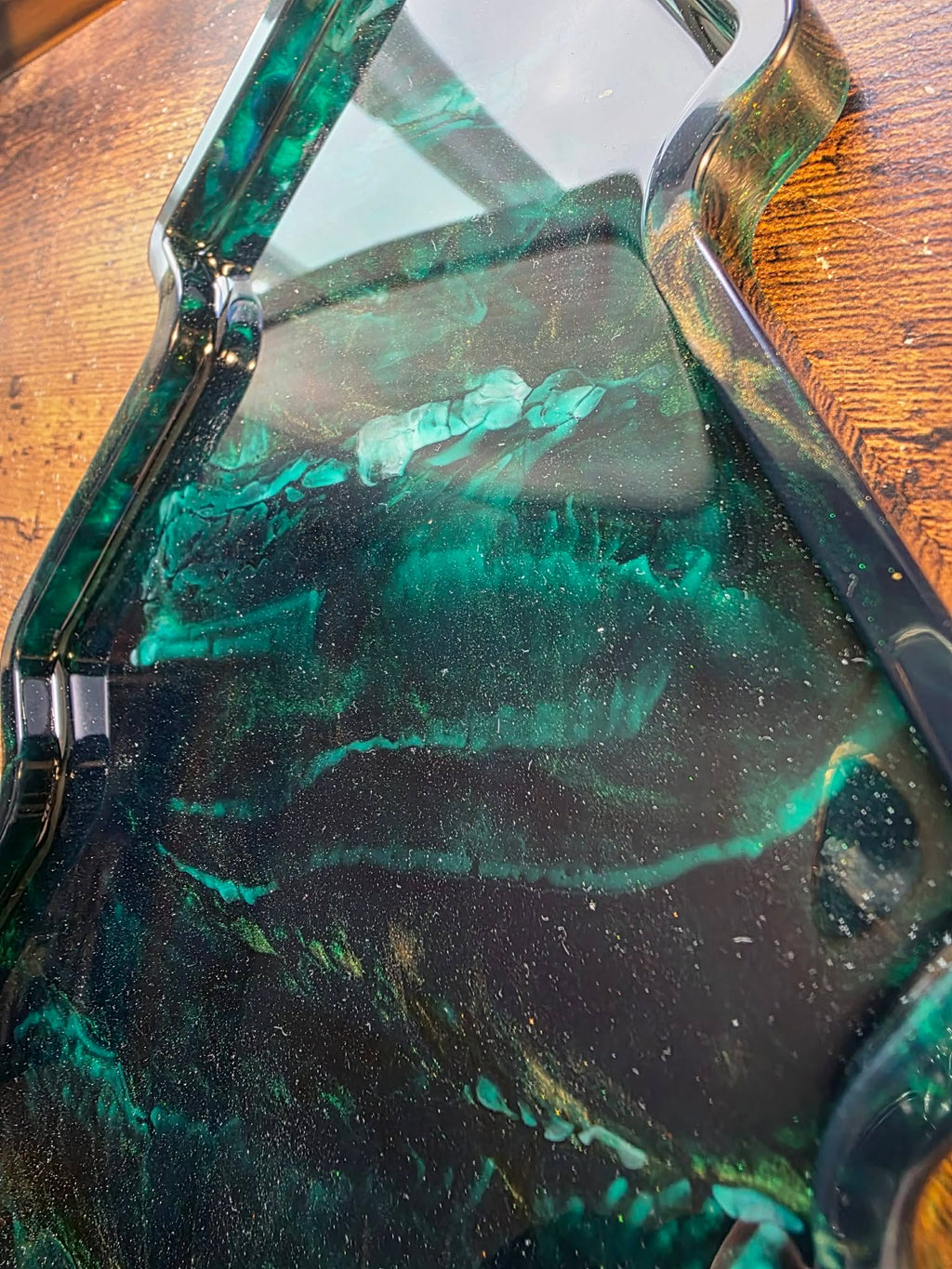 Emerald Enchantment ~ Tree Platter