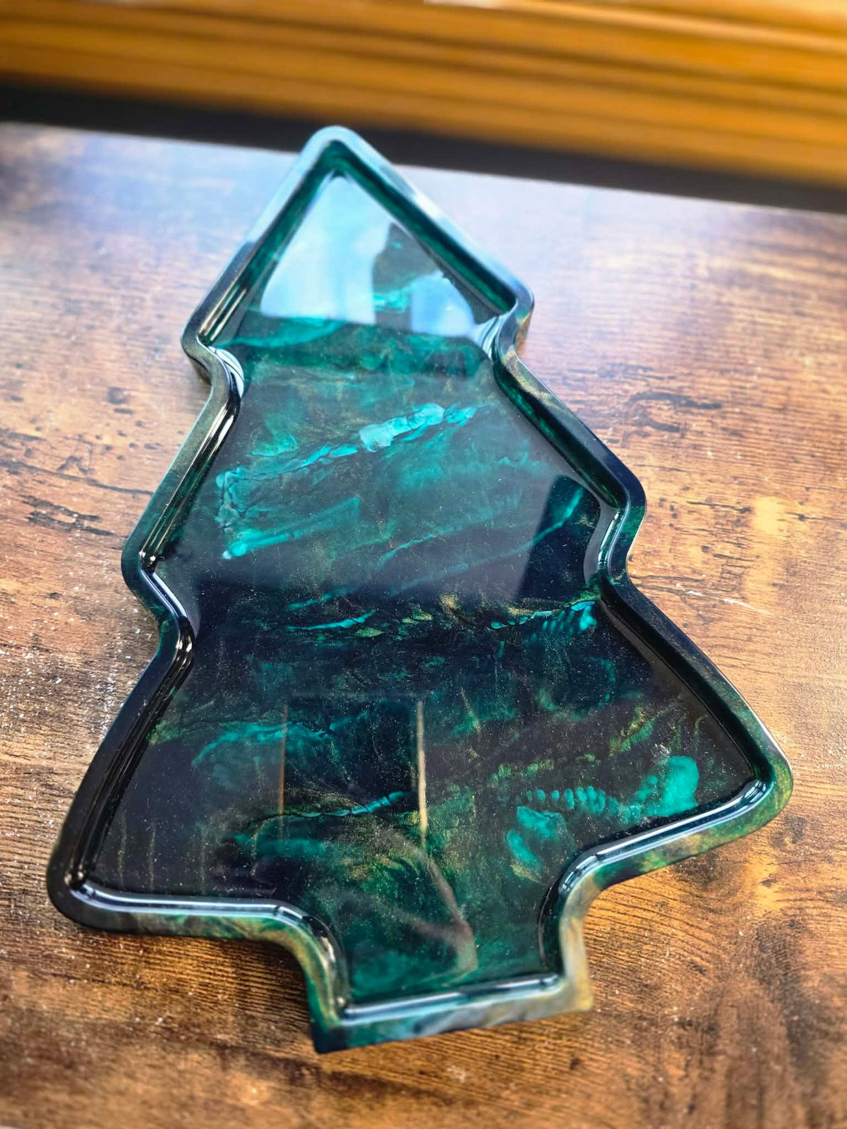Emerald Enchantment ~ Tree Platter