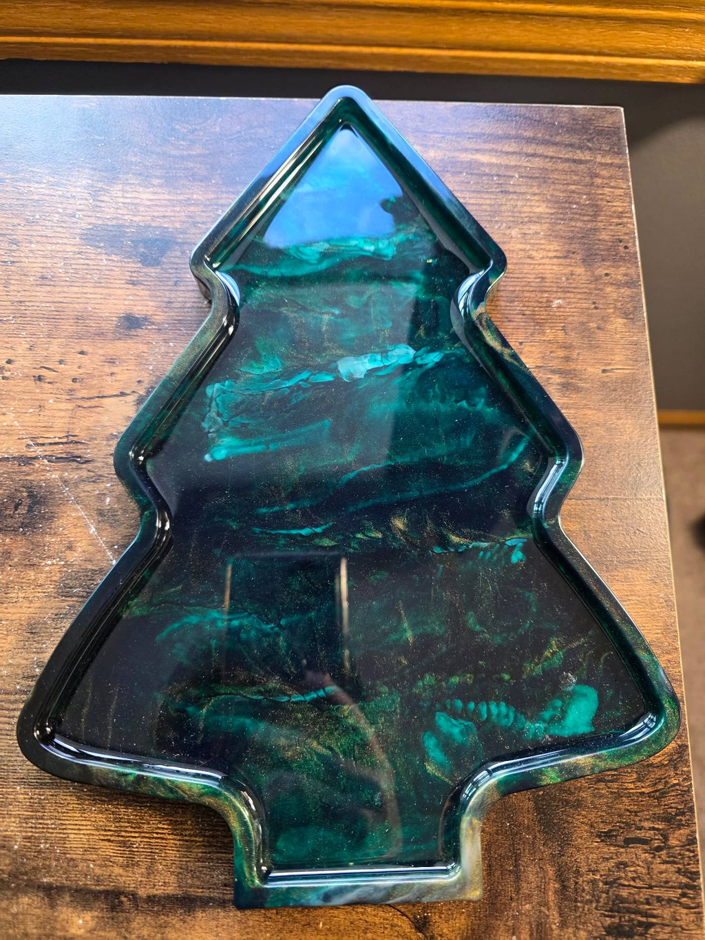 Emerald Enchantment ~ Tree Platter