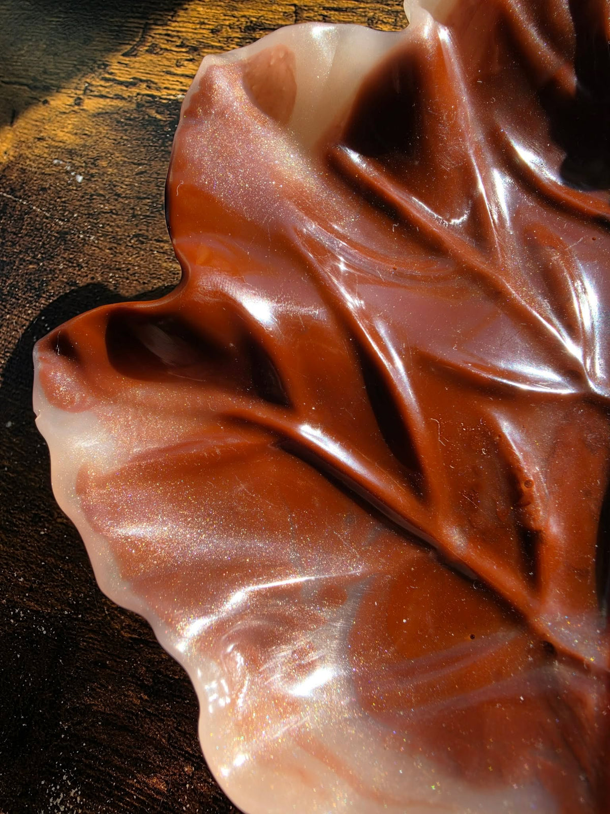 Autumn's Embrace ~ Leaf Tray
