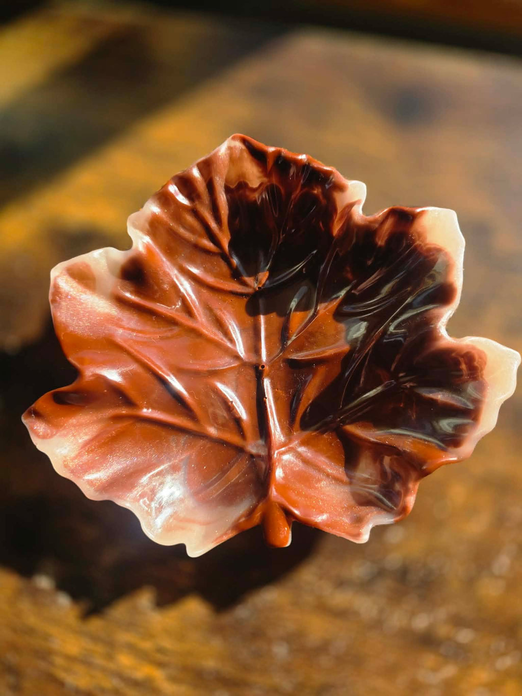 Autumn's Embrace ~ Leaf Tray