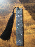Cosmic Dust Bookmark - medium black