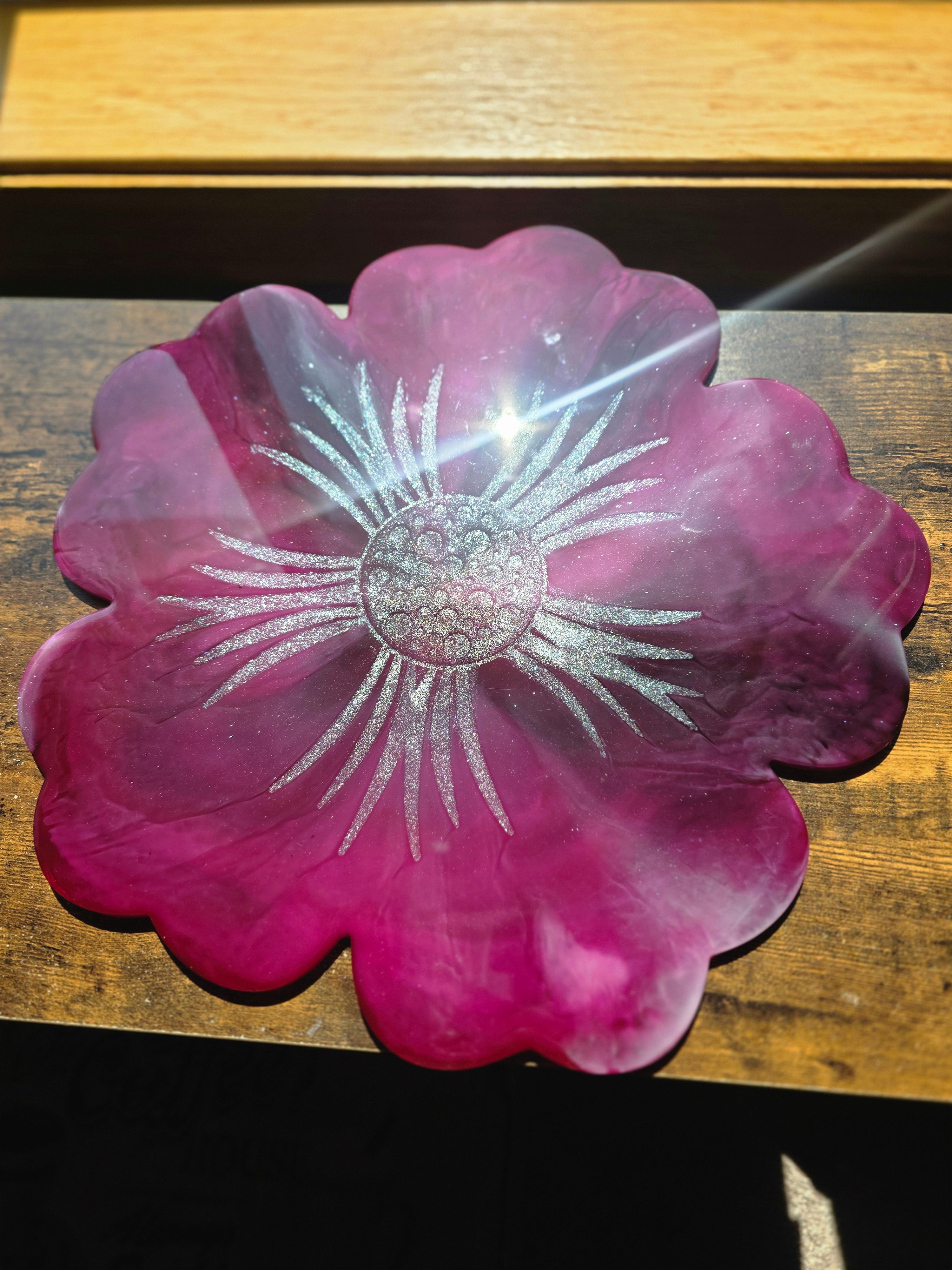 Enchanted Bloom Decorative Tray