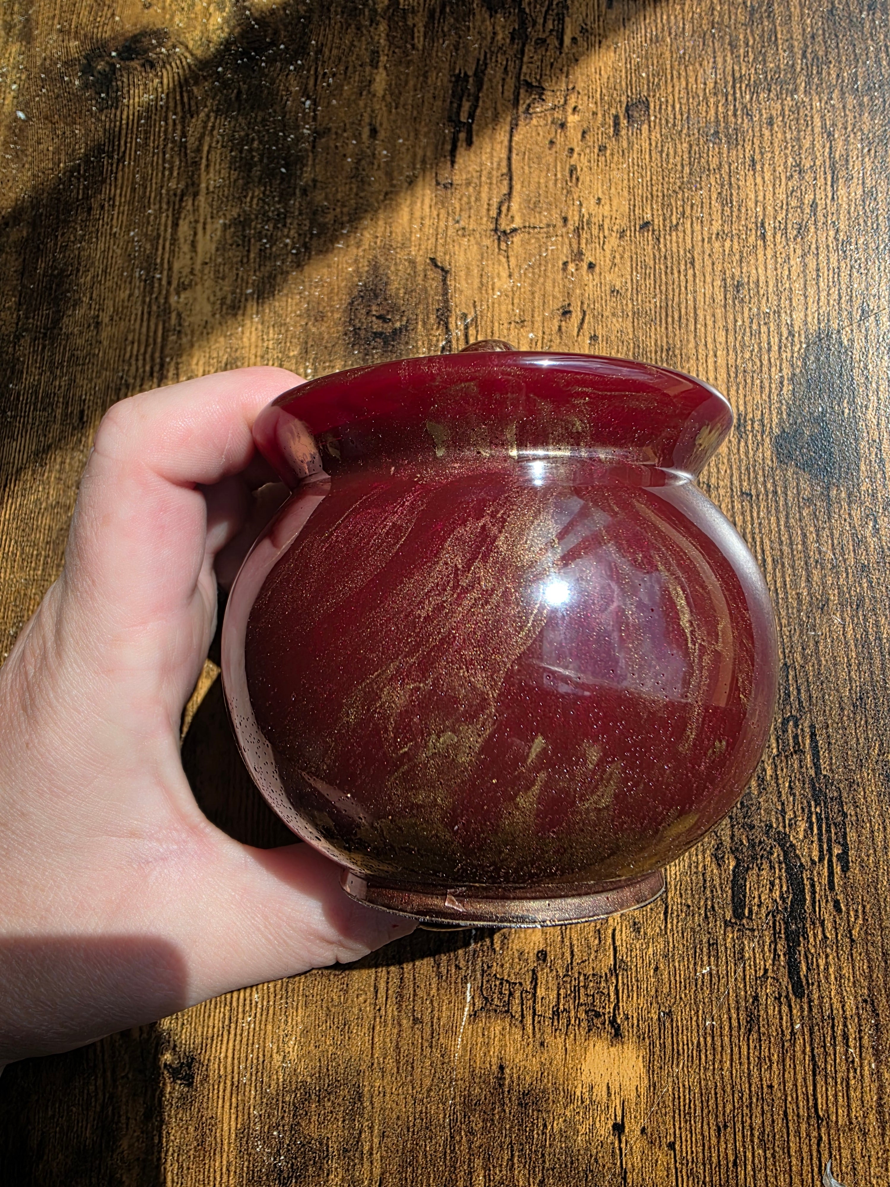 Crimson Alchemy Spell Jar