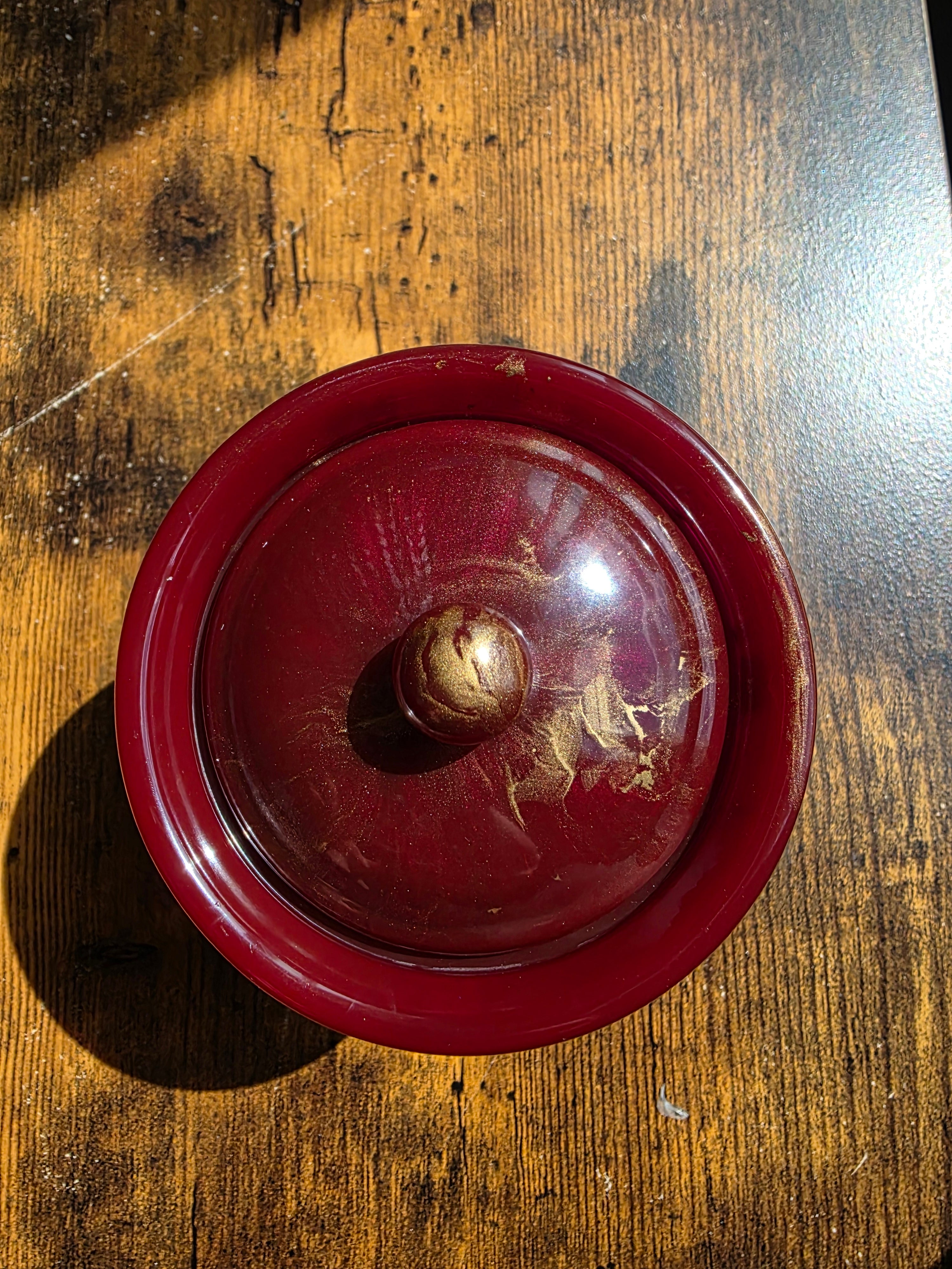 Crimson Alchemy Spell Jar