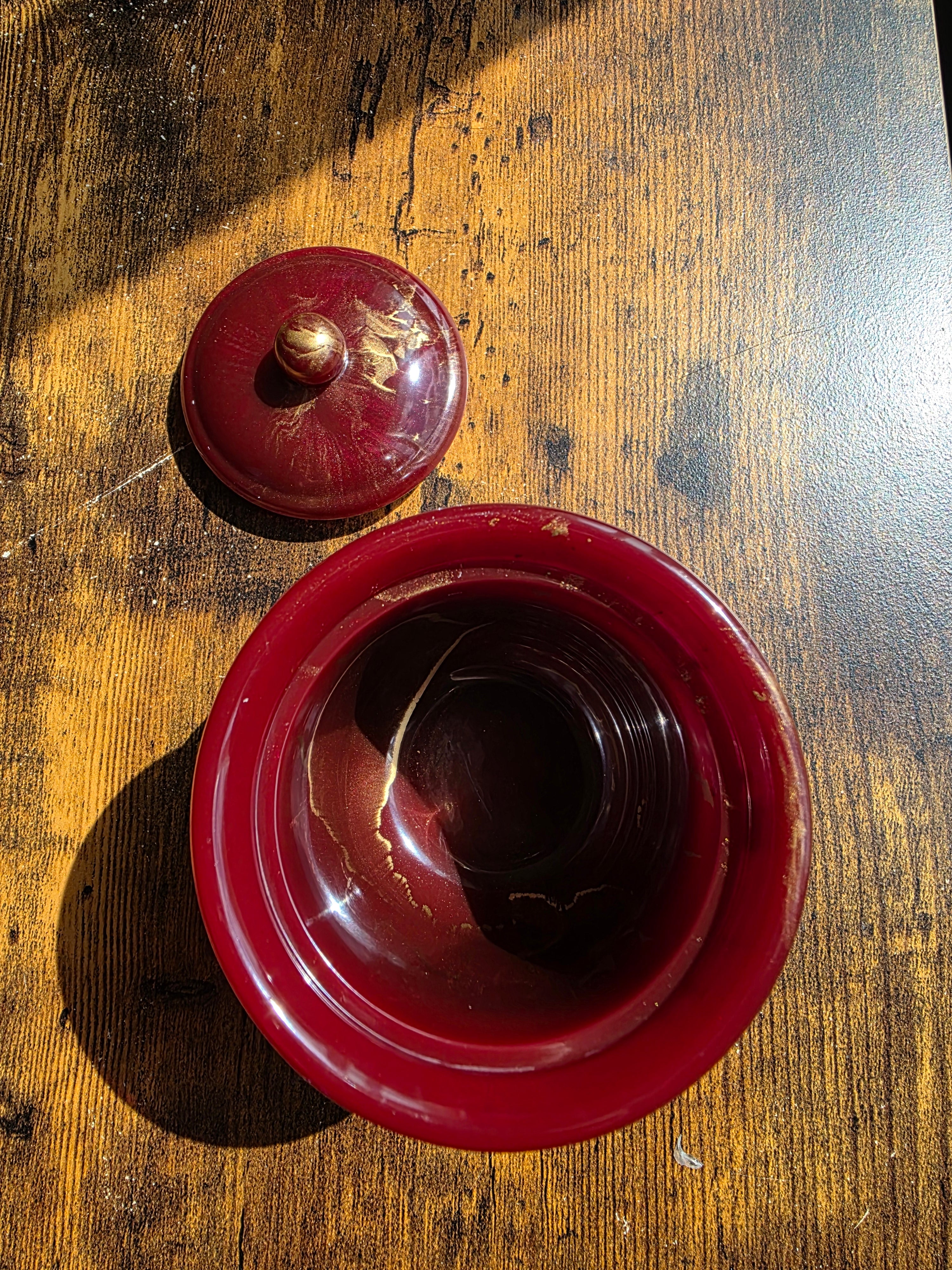 Crimson Alchemy Spell Jar